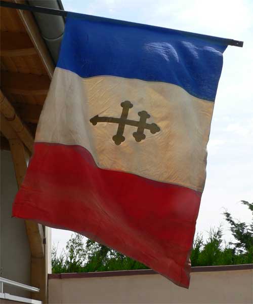 drapeau france croix lorraine
