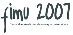 FIMU 2007 UTBM Festival International de Musique Universitaire concerts etudiants live