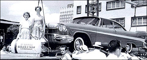 Plymouth Belvedere Sport Coupe 1957 Buried Car