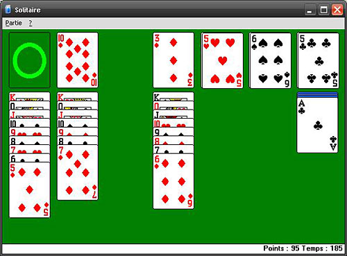 bug buggue solitaire windows demineur jeu gratuit