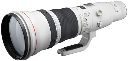 Canon EOS SLR digital EF200mm f2L IS USM zoom f2.0 gamme pro L photo