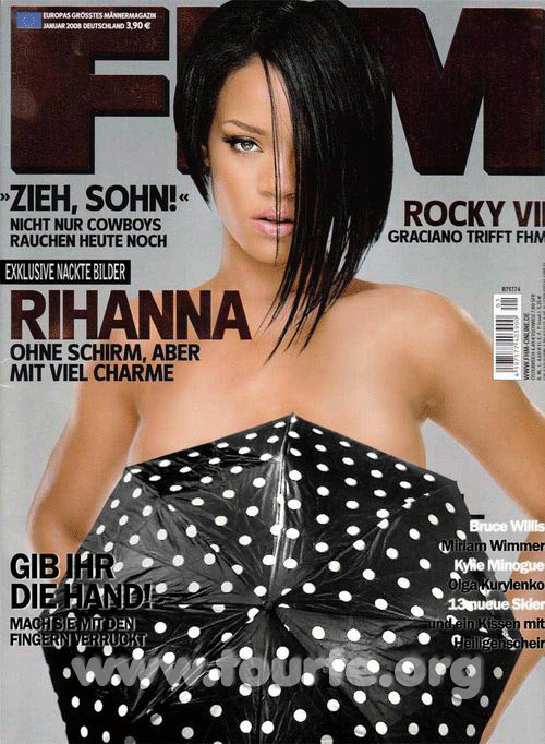 Rihanna Riana photos nue fhm pictures nude