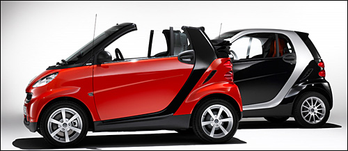 smart fortwo coupe cabriolet voiture volee mercedes