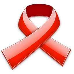 ruban sidaction logo luttre contre le sida
