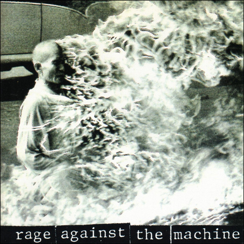 ratm rage against the machine cover album pochette