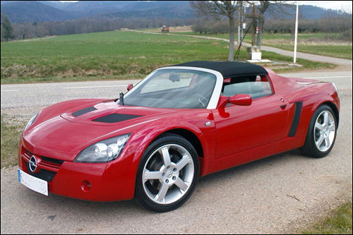 photo opel speedster speedy atmo turbo rouge