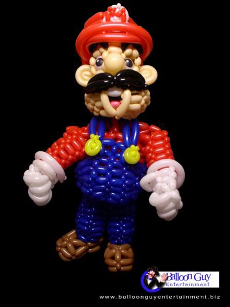 homme ballon balloon guy mario bros photo