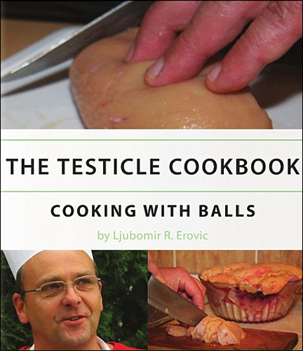 testicule cookbook balls livre couverture boules hannibal cannibal bouffer couilles humain homme