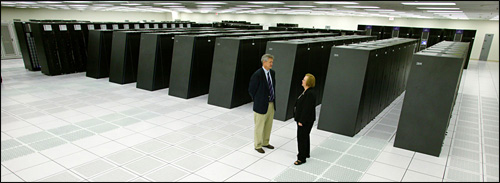 photo datacenter supercalculateur hebergeur internet