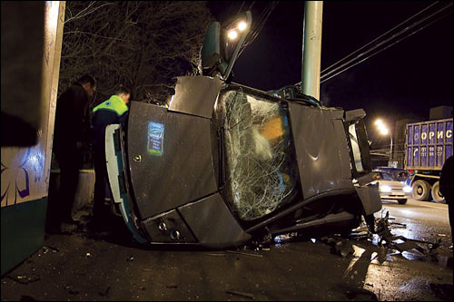 photo crash lamborghini murcielago