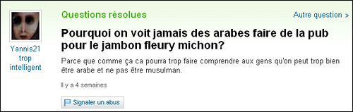 yahoo question reponse insolite answers dumb