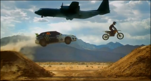 photo subaru impreza ken block top gear james may avion moto voiture