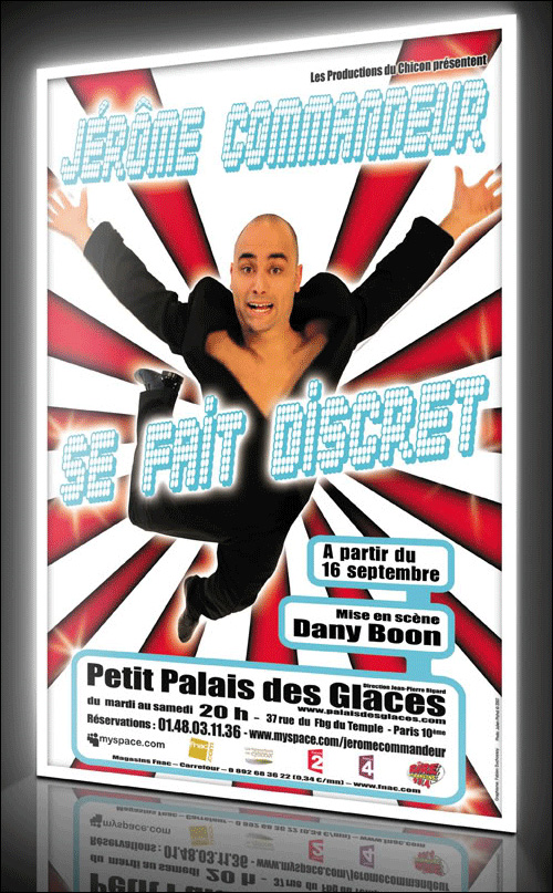 spectacle jerome commandeur humour