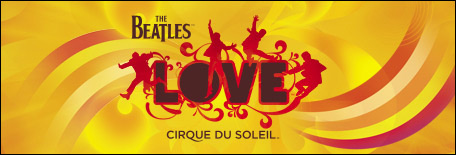 cirque du soleil hotel casino mirage affiche beatles love