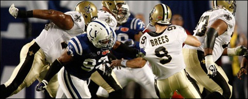 photo video superbowl new orleans saints indianapolis colts