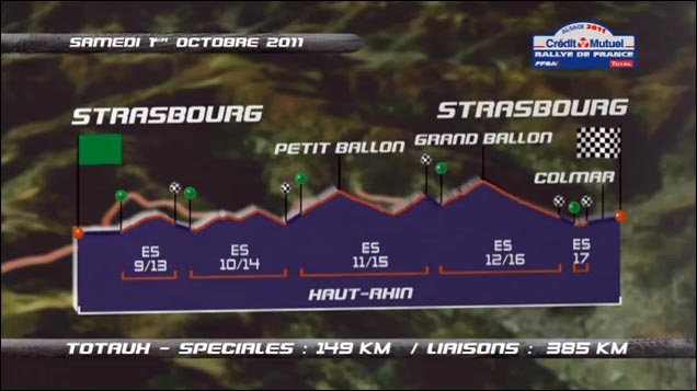 video hd Rallye de France 2011 WRC tracer itineraire route parcours jour2 video hd Rallye de France 2011 WRC tracer itineraire route parcours jour2