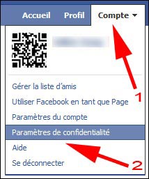 Facebook tutoriel changer reglage securite parametre confidentialite guide