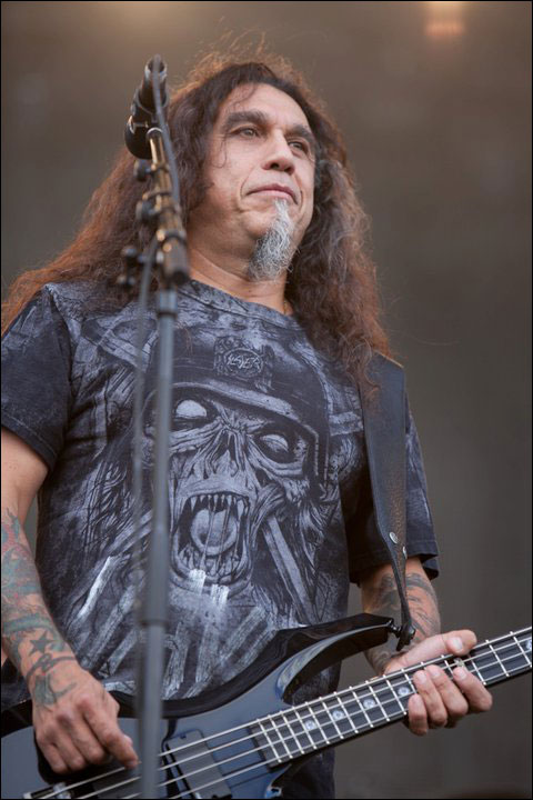 photo hd live Tom Araya concert Slayer Sonisphere Festival 2011 France