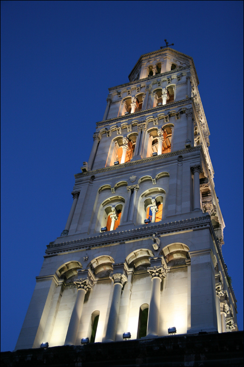 photo cathedrale Saint-Domnius Split cote adriatique Croatie centre clocher eglise photo cathedrale Saint-Domnius Split cote adriatique Croatie centre clocher eglise