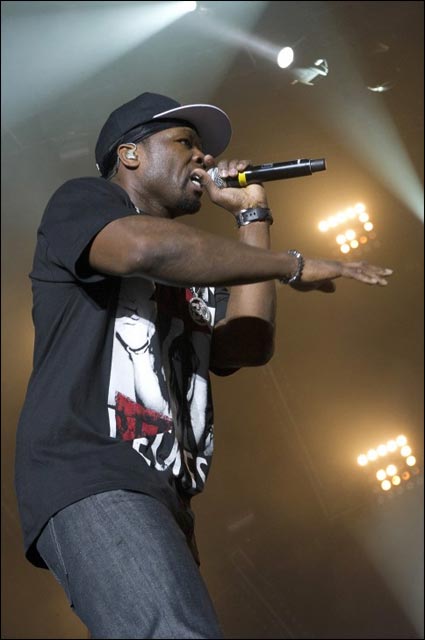 photo hd concert 50 Cent live Foire aux Vins Colmar Alsace 2011 France