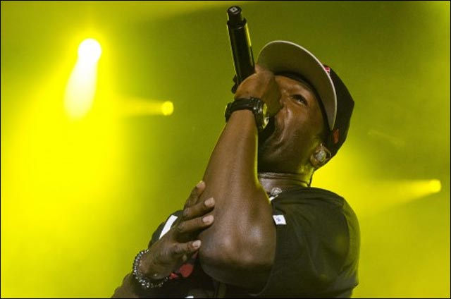 photo hd concert 50 Cent live Foire aux Vins Colmar Alsace 2011 France