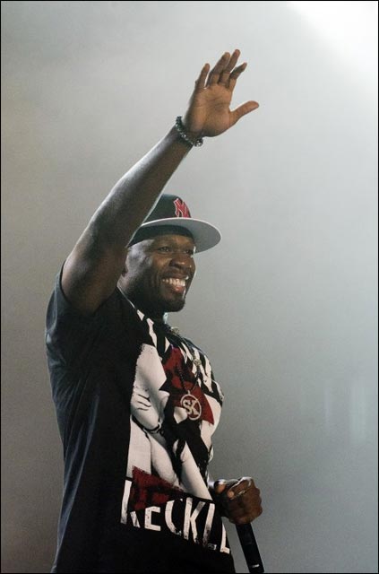 photo hd concert 50 Cent live Foire aux Vins Colmar Alsace 2011 France