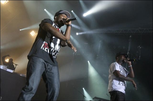 photo hd concert 50 Cent live Foire aux Vins Colmar Alsace 2011 France