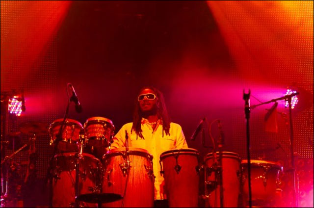 photo hd concert Yannick Noah live Foire aux Vins Colmar 10 aout 2011 FAV
