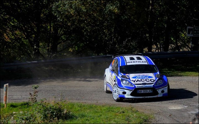 photo Rallye de France 2011 WRC route montagne Alsace Ford Fiesta S2000