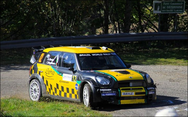 photo Rallye de France 2011 WRC route montagne Alsace Mini Countryman JCW WRC