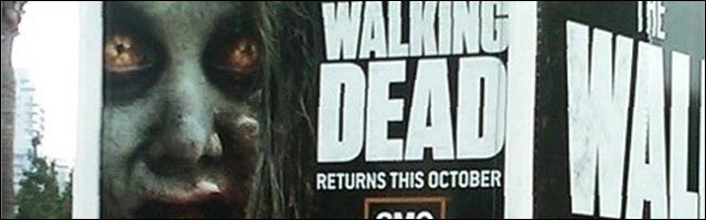 photo publicite mortelle insolite street marketing film the walking dead