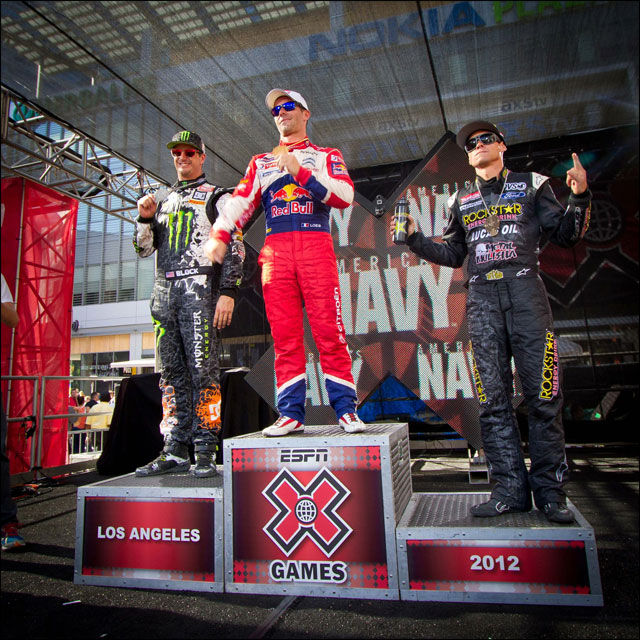 video finale rallycross victoire Xgames Sebastien Loeb Citroen DS3 Rallycross XL