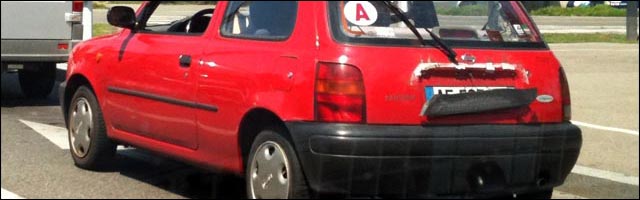 plaque mineralogique cachee sur voiture astuce anti radar