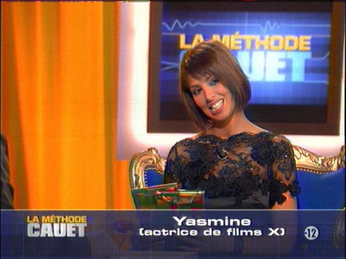 Actrice porno Yasmine à la Méthode Cauet