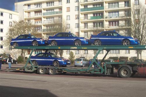 Subaru Impreza gendarmerie