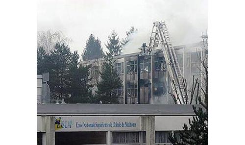 explosion ecole chimie mulhouse