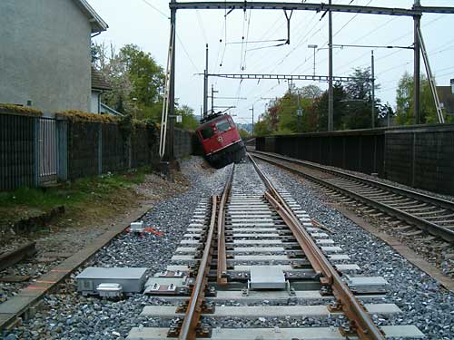 accident train suisse