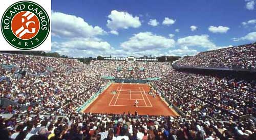 tennis roland garros chelem open paris