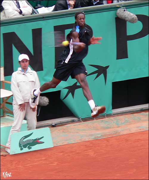 gael monfils roland garros france rg 2006