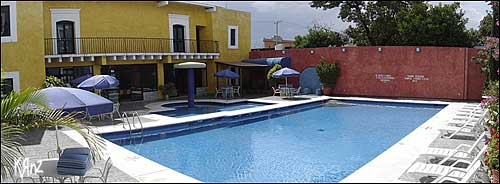 hotel oaxaca mexique piscine climatisation