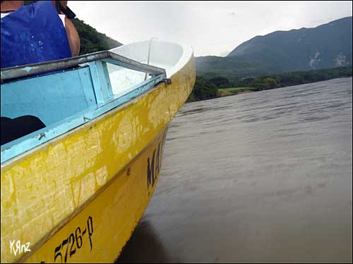 Cañón del Sumidero bateau