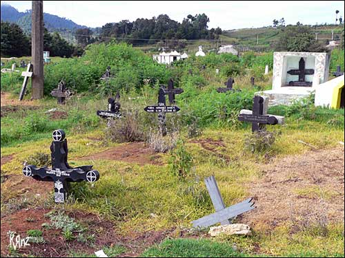 eglise cimetierre mexique indien chiapas croix accident