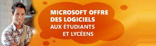 microsoft offre logiciels etudiants gratuit