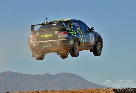 Ken Block Subaru Jump