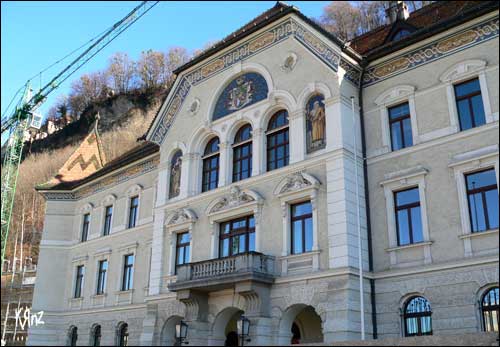 liechtenstein batiment capitale vaduz