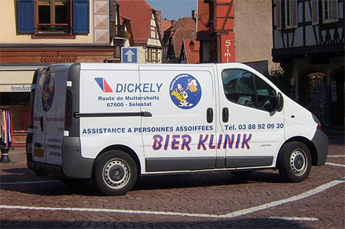 convoi exceptionnel urgent assistance biere express bier klinik