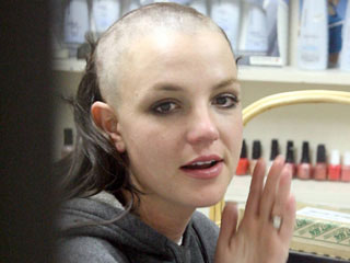 britty new look bald