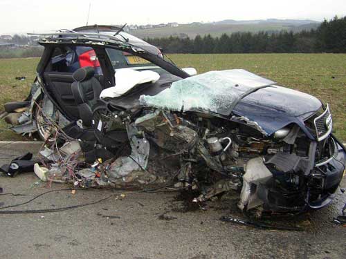 audi rs6 abt crash