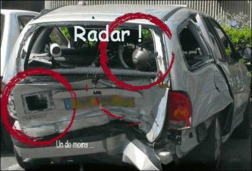 radar mobile destruction detection degradation radar fixe automatique france