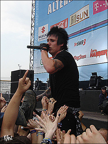 papa roach live rock am ring 2007 photos